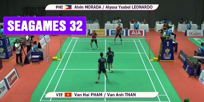 Đấu trường SEA Games có nhiều thành tích của đội cầu lông