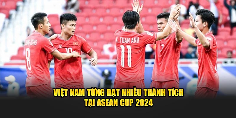 Việt Nam từng đạt nhiều thành tích tại ASEAN Cup 2024